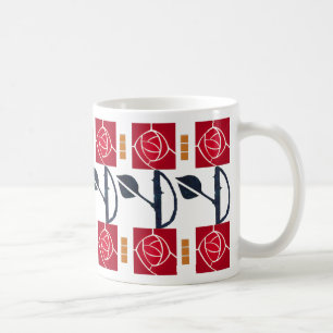 Rose von Kunst und Handwerk Kaffeetasse