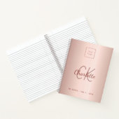 Rose von Logos Notizblock (Innenseite)