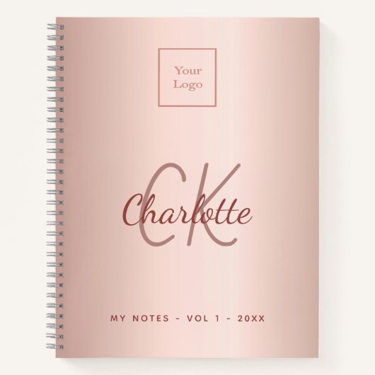 Rose von Logos Notizblock (Vorderseite)