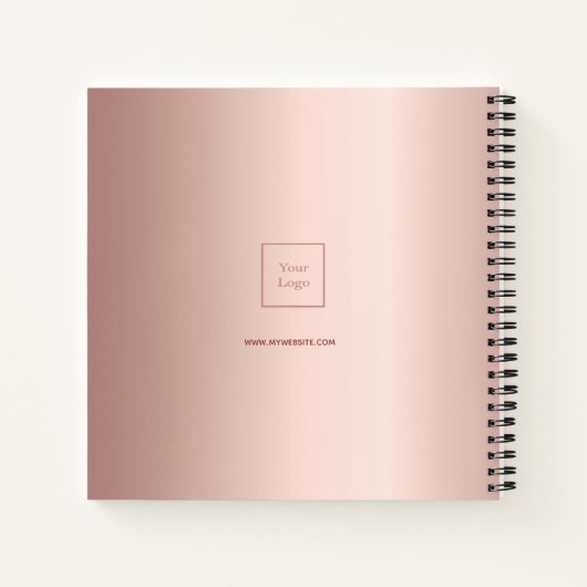 Rose von Logos Notizblock (Rückseite)