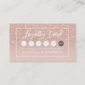 Rose von Loyalitätskarten Treuekarte (Vorderseite)