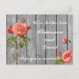 Rose von Orleans Merkkarten Ankündigungspostkarte