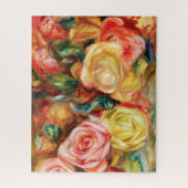Rose von Pierre Auguste Renoir Puzzle (Vertikal)