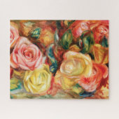 Rose von Pierre Auguste Renoir Puzzle (Horizontal)