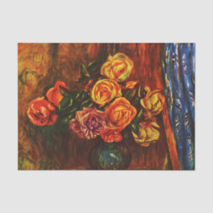 Rose von Pierre-Auguste Renoir Seidenpapier