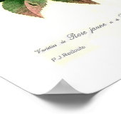 Rose von Pierre-Joseph Redouté Poster (Ecke)