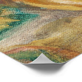 Rose von Renoir Impressionist Painting Poster (Ecke)