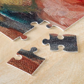 Rose von Renoir Impressionist Painting Puzzle (Seite)