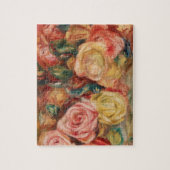 Rose von Renoir Impressionist Painting Puzzle (Vertikal)
