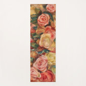 Rose von Renoir Impressionist Painting Yogamatte (Vorderseite)