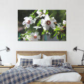 Rose von Sharon Canvas Print Leinwanddruck (Insitu (Schlafzimmer))