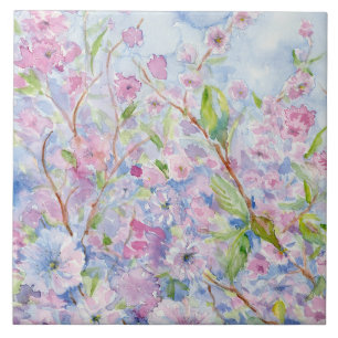 Rose von Sharon Decorative Accent Tile Fliese