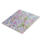 Rose von Sharon Decorative Accent Tile Fliese (Seite)