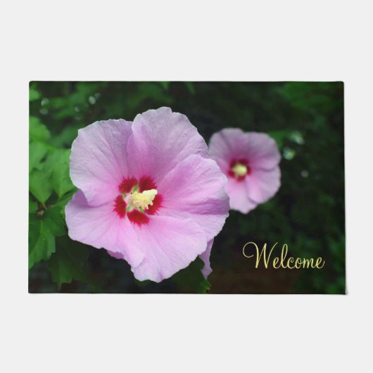 Rose von Sharon Door Mat Fußmatte (Vorderseite)