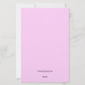 Rose von Sharon Lilly aus dem Tal Pink Stationery Briefpapier (Rückseite)