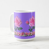 Rose von Sharon Lilly von der Tal Kaffee Tasse (Vorderseite Links)