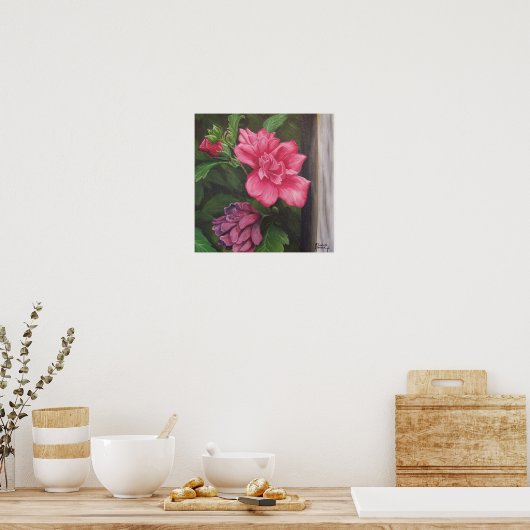 Rose von Sharon Poster (Küche)