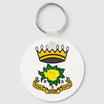 Rose von sieben Siegeln Schlüsselkette für RSS