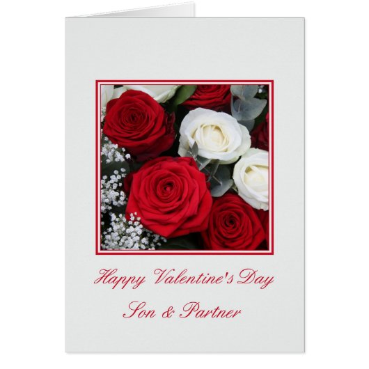 Rose von Sohn und Partner Valentine (Vorne)