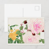 Rose von Tanigami Konan Postkarte (Vorne/Hinten)