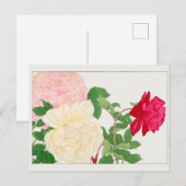 Rose von Tanigami Konan Postkarte (Vorne/Hinten)