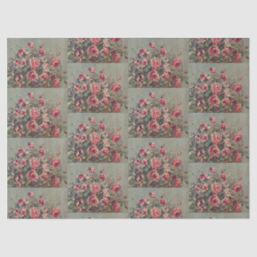 Rose von Vargemont von Pierre-Auguste Renoir Seidenpapier (Vorderseite)