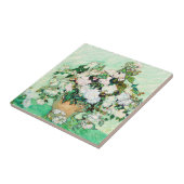 Rose von Vincent van Gogh Fliese (Seite)