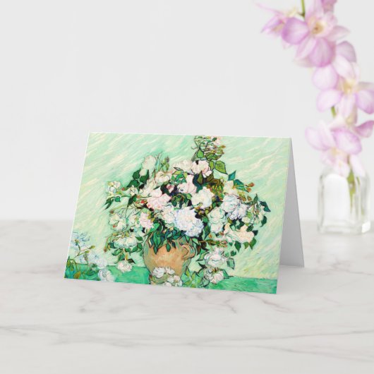 Rose von Vincent van Gogh Karte (Orchidee)