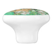 Rose von Vincent van Gogh Keramikknauf (Seitenansicht)