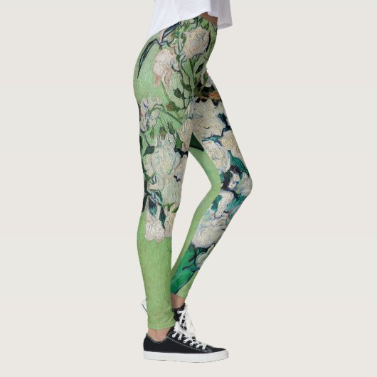 Rose von Vincent Van Gogh Leggings (Rechts)