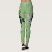 Rose von Vincent Van Gogh Leggings (Rückseite)