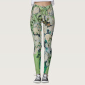 Rose von Vincent Van Gogh Leggings (Vorderseite)
