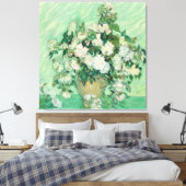 Rose von Vincent Van Gogh Leinwanddruck (Insitu (Schlafzimmer))