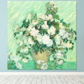 Rose von Vincent Van Gogh Leinwanddruck (Insitu (Holzboden))