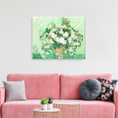 Rose von Vincent van Gogh Leinwanddruck (Insitu (Wohnzimmer))