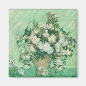 Rose von Vincent Van Gogh Magnet (Vorne)