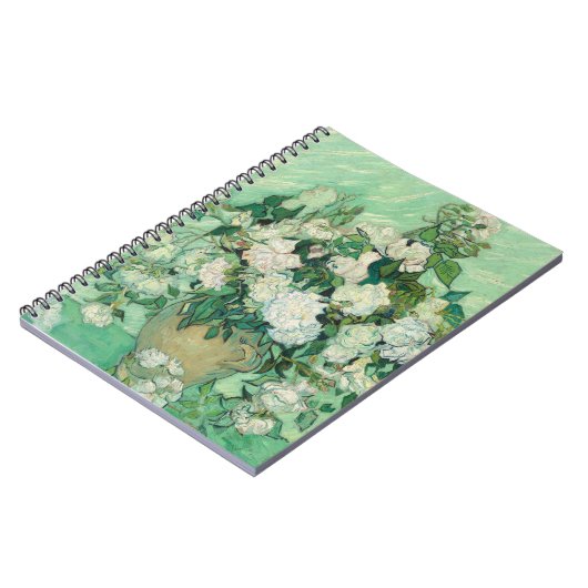 Rose von Vincent Van Gogh Notizblock (Linke Seite)