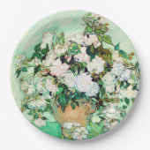 Rose von Vincent van Gogh Pappteller (Vorderseite)