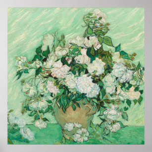 Rose von Vincent Van Gogh Poster