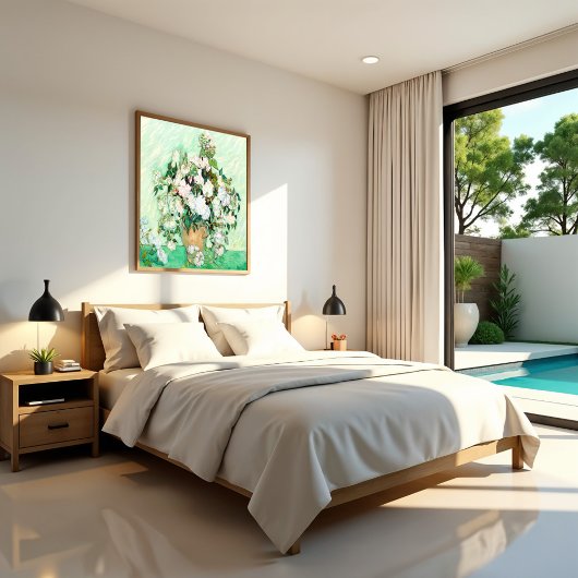 Rose von Vincent van Gogh Poster