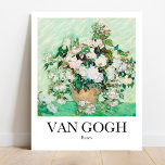 Rose von Vincent van Gogh Poster<br><div class="desc">Rose (1890) von Vincent Van Gogh</div>