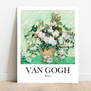 Rose von Vincent van Gogh Poster