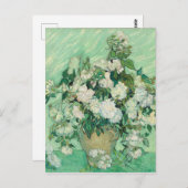 Rose von Vincent Van Gogh Postkarte (Vorne/Hinten)