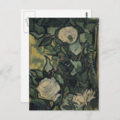 Rose von Vincent Van Gogh Postkarte (Vorne/Hinten)