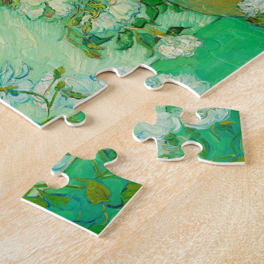 Rose von Vincent van Gogh Puzzle (Seite)