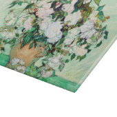 Rose von Vincent van Gogh Schneidebrett (Ecke)