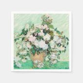 Rose von Vincent van Gogh Serviette (Vorderseite)