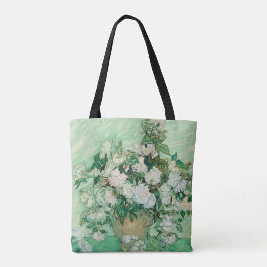 Rose von Vincent Van Gogh Tasche (Rückseite)