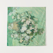 Rose von Vincent Van Gogh Wandteppich (Vorderseite (Horizontal))