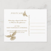 Rose von White - Einladung zum Hochzeitsfeiern (Rückseite)